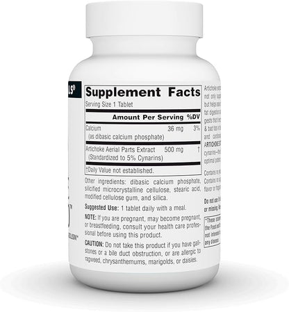 Source Naturals Artichoke Extract 500mg, 90 Tablets