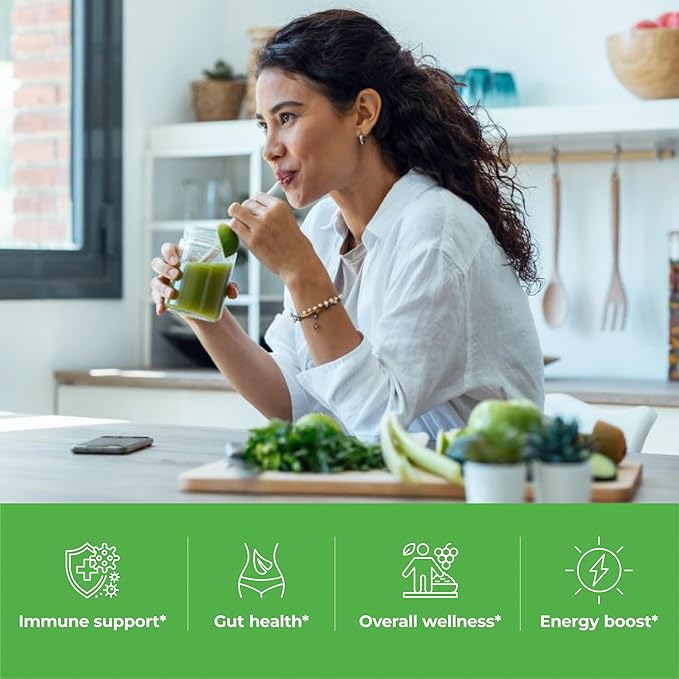 Paradise Herbs, ORAC Energy, Superfood Capsules, Includes Over 42 Organic & Wild-Crafted Ingredients, Probiotics & Enzymes, 120