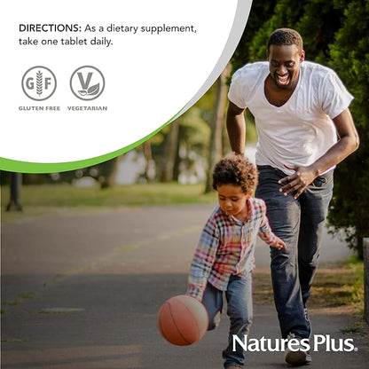 NaturesPlus Zinc Tablets - 30 mg, 90 Vegetarian Tablets - Immune System Supplement for Cellular Growth & Repair - Promotes Healthy Digestion, Metabolism & Vision - Gluten-Free - 90 Servings