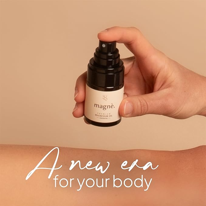 Pure Magnesium Oil Spray (Travel Size) - Unscented 1fl.oz Magnesium Mist Organic - for Sleep and Anxiety - Spray for Feet, Body & Pain Relief