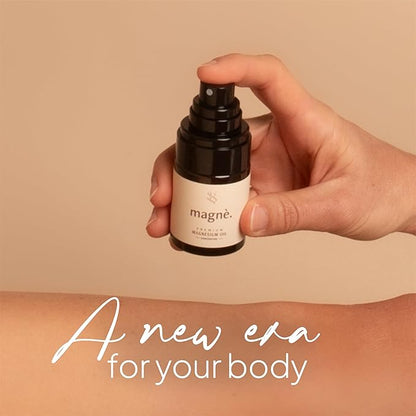 Pure Magnesium Oil Spray (Travel Size) - Unscented 1fl.oz Magnesium Mist Organic - for Sleep and Anxiety - Spray for Feet, Body & Pain Relief