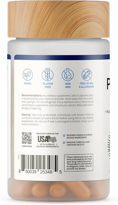 Snap Supplements Prostate Health Support Supplement, Saw Palmetto for Men Plus Stinging Nettle Root, Magnesium Citrate, Zinc and Plant Sterols, Supports Male Urinary Tract Health, 90 Capsules