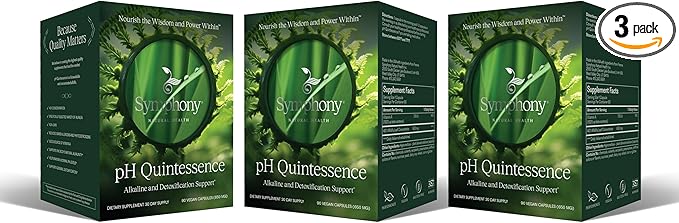 Natural Health International pH Quintessence - 40:1 Alfalfa Concentrate - 270 Vegan Capsules (90 Day Supply) – Alkaline The Body, Balance pH and Support Detox