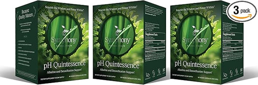 Natural Health International pH Quintessence - 40:1 Alfalfa Concentrate - 270 Vegan Capsules (90 Day Supply) – Alkaline The Body, Balance pH and Support Detox