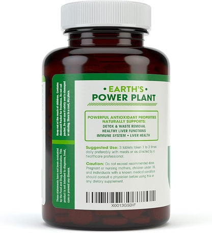 Milk Thistle - 180 Count - Standardized Silymarin Extract for Maximum Liver Support - Detox, Cleanse & Maintain Your Liver – 1350 mg Extract & Seed Complex - Natural Herbal Supplement - 60 Servings