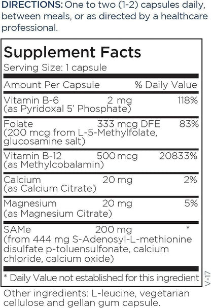 Metabolic Maintenance Same + CoFactors