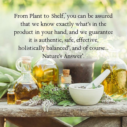 Nature's Answer Liquid Evening Primrose Oil 4oz Liquid | Cold Pressed | Essential All Natural Moisturizer for Hair, Skin, Nails | Rosacea Psoriasis Eczema Relief | Single Count