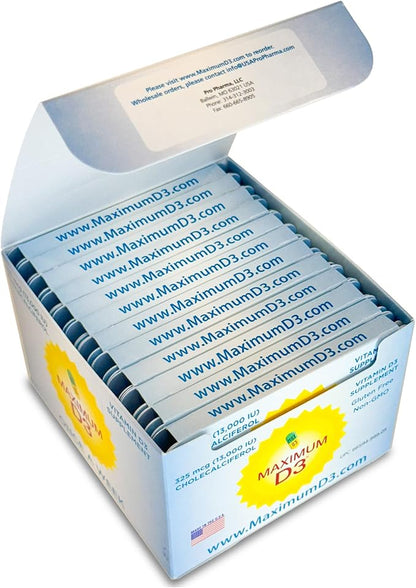 13,000 IU Box, 60 Capsules Total (12 Cards/Box x 5 Capsules per Card), 60-Weeks Supply [Packaging May Vary]