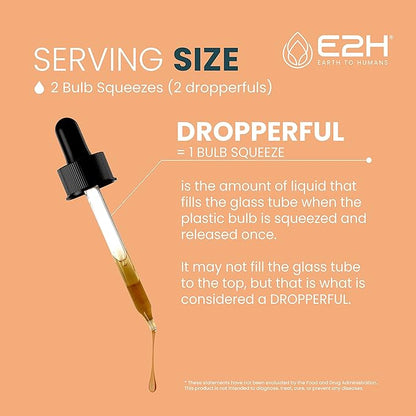 E2H Lion’s Mane Extract - Promotes Mental Clarity, Memory & Focus - Lion’s Mane Mushroom Supplement for Inmune Support - Non-GMO, Vegan - (3 Bottles)