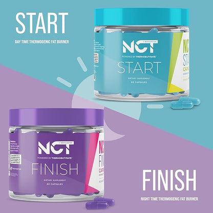 NCT Finish Capsules - 60 Count Recovery Supplement - Joint Support and Comfort - Sleep Support
