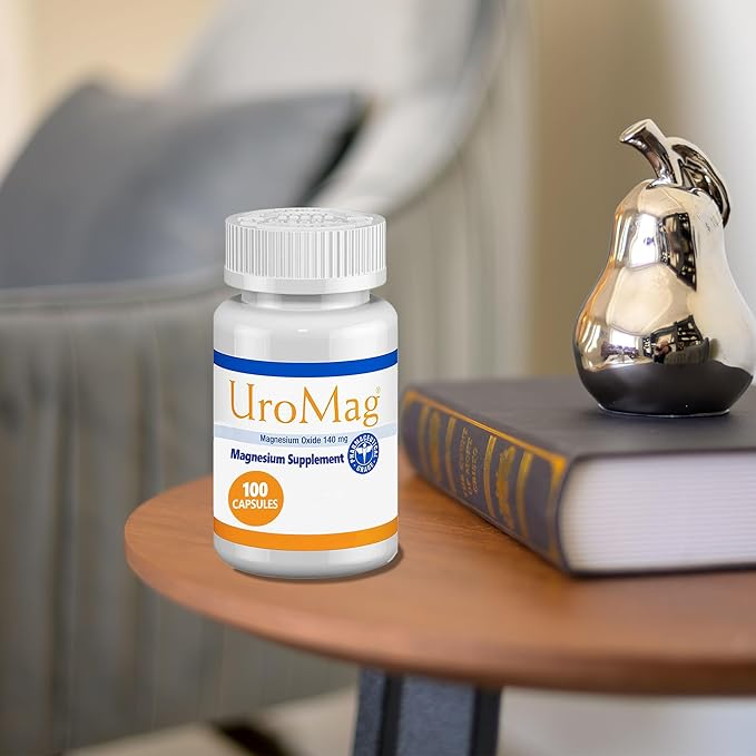 Uro-Mag Magnesium Supplement, Magnesium Oxide Dietary Mineral Supplement, 100 Count