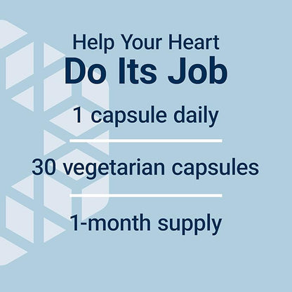 Life Extension Cardio Peak, Cardiovascular Supplement, Heart Health, arjuna, 1-Daily, Gluten Free, Non-GMO, Vegetarian, 30 Capsules