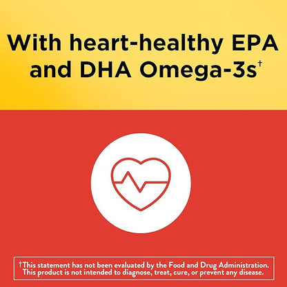 Nature Made First Multivitamin with Omega-3, Vitamins and Minerals for Nutritional Support, 70 Kids Gummies (Pack of 2)