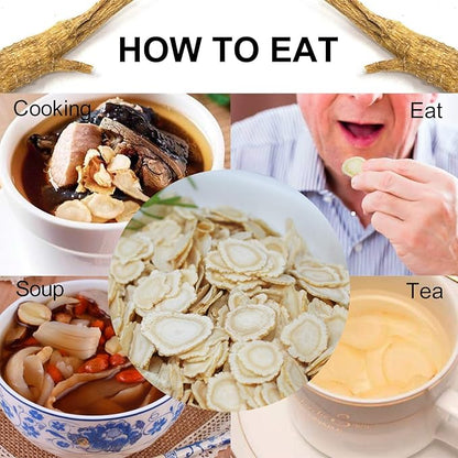 American Ginseng Slices from Wisconsin (Sliced Ginseng Root）Wisconsin Grown!Most People Use It to Make Ginseng Tea! Good for Health! (American Ginseng Slices (Small Round), 2 Boxes of 8 Ounces)