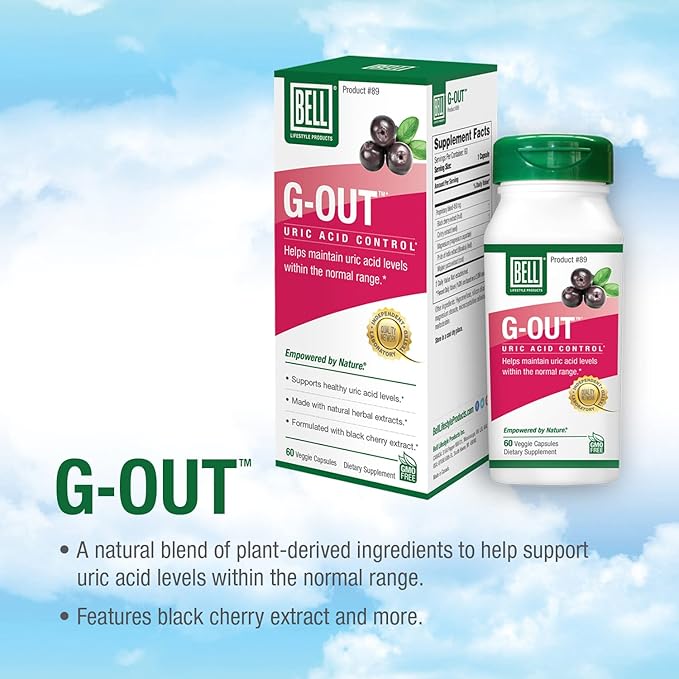 Bell Bundle – Supreme Immune Support & G-Out Uric Acid Cleanse– 25 Years Around The World, Sold Directly by The Manufacturer