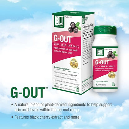 Bell Bundle – Supreme Immune Support & G-Out Uric Acid Cleanse– 25 Years Around The World, Sold Directly by The Manufacturer