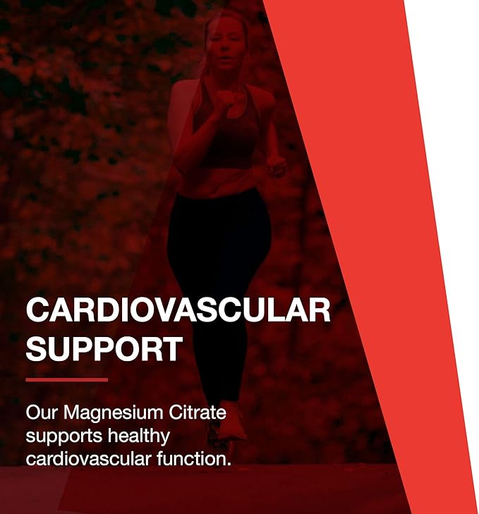 PROTOCOL FOR LIFE BALANCE Magnesium Citrate Plus Glycinate & Malate - Support Heart Health & Bone Formation - Bioavailable Dietary Supplement - Halal - 180 Softgels