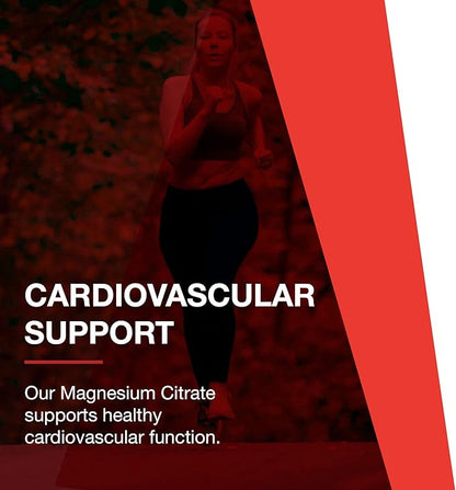 PROTOCOL FOR LIFE BALANCE Magnesium Citrate Plus Glycinate & Malate - Support Heart Health & Bone Formation - Bioavailable Dietary Supplement - Halal - 180 Softgels
