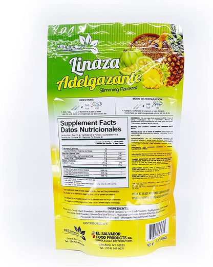 Linaza Adelgazante - Slimming Flaxseed by Farcom / Powder / 16oz - 454gr