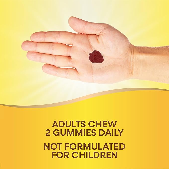 Nature's Way Alive! Hair, Skin & Nails Gummies, Advanced Beauty Formula*, with Biotin and Collagen, Strawberry Flavored, 60 Gummies (Packaging May Vary)