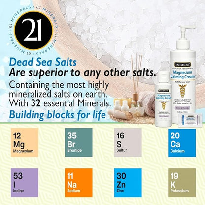 Magnesium Calming Cream 16 oz