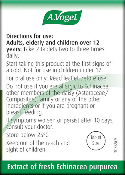 A.Vogel Echinaforce Echinacea Tablets - 120 Tabs