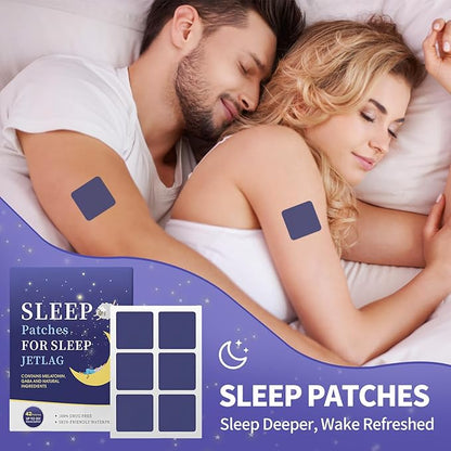 Sleep Patches for Adults, Upgraded Sweet Dream Patch with Natural Plant Extract, 42PCS Sleeping Patches for Night Rest, Gentle Deep Rest Formula, Morning Refreshment（Purple）