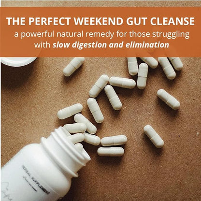 Cape Aloe Ferox Fiber Bitter 90 Capsules | Powerful 3-Day Cleanse | Potent 100% Organic Cleanse for Your Gut and Colon | Helps with Bloating, Gas, Constipation | Feel Lighter and More Engerized