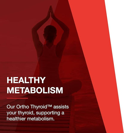 Protocol Ortho Thyroid - Supports Healthy Thyroid Function* - with Ashwagandha, Zinc & Selenium - Non-GMO & Kosher - 90 Veg Capsules