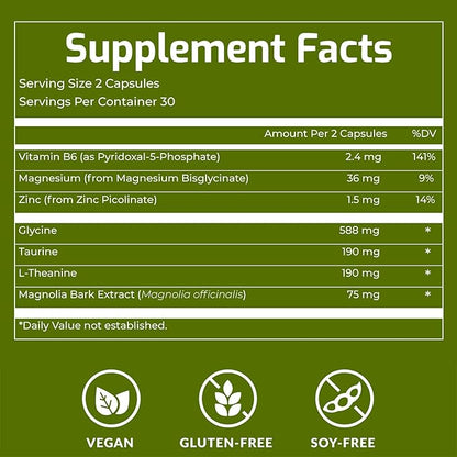 BIOptimizers Sleep Breakthrough Capsules - Natural Support Supplement | Calming Relief Aid for Adults | Non-Habit Forming | 60 Capsules