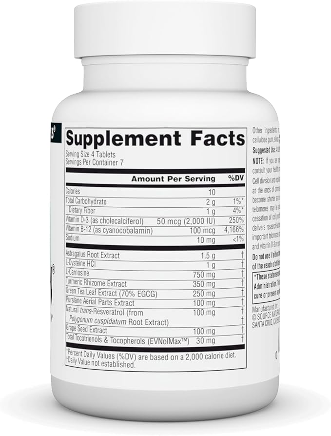 Source Naturals Telomeron - 30 Tablets
