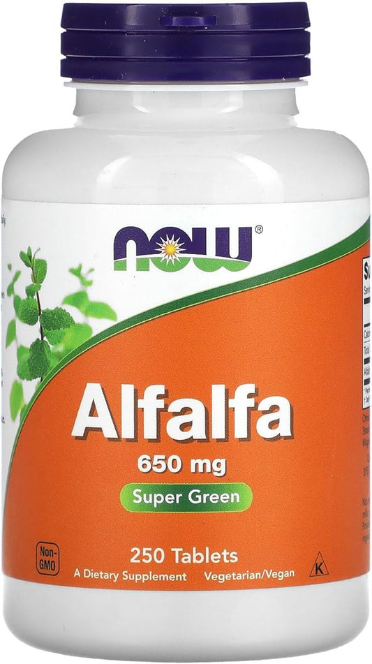 Alfalfa Now Foods 250 Tabs