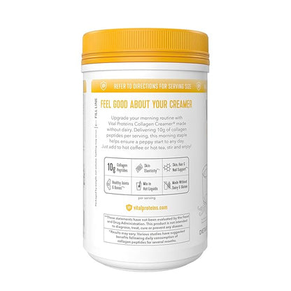 Vital Proteins Collagen Peptides Powder - Vanilla Protein Coffee Creamer for Hair, Skin & Nails Support