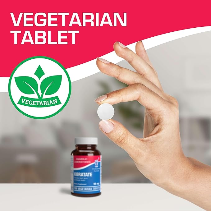Potassium Supplement 99 mg - 100 Vegetarian Tablets of Potassium Gluconate - Promotes Heart, Nerve, and Muscle Health - Koratate