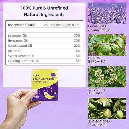 5 Pcs Aromatherapy Oil Patches, 2x2 Inch Aromatherapy Patches for Collars, Books, Headphones, Bags & Fans, 100% Natural Herbal (Blue)