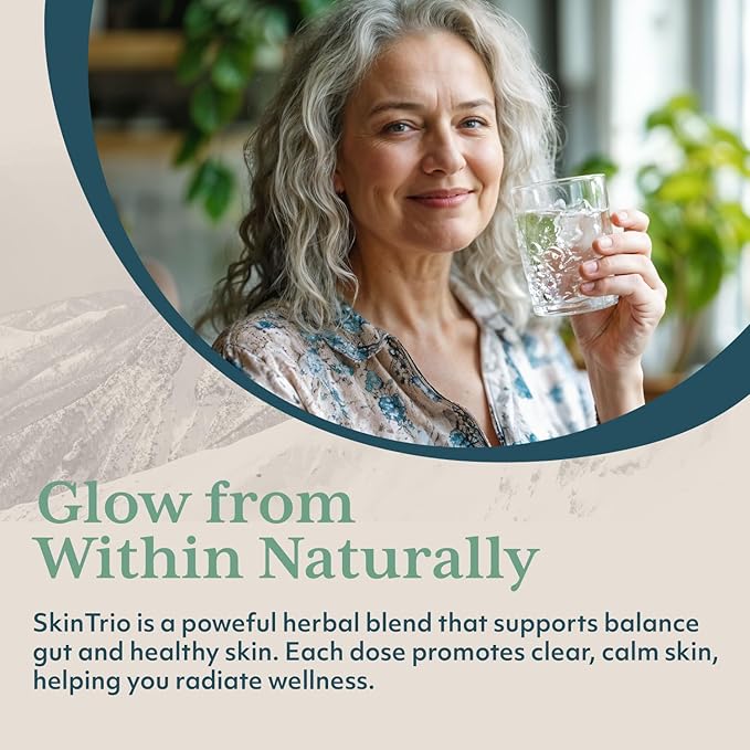 ruved SkinTrio - Neem Pills, Neem Supplement, Neem Capsules with Organic Neem Extract & Amla for Acne, Clear Skin Supplement - 60 Vegetarian Capsules (1 Count)