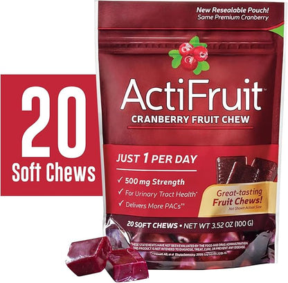 Enzymatic Therapy ActiFruit™ 20 soft chews ( Multi-Pack)