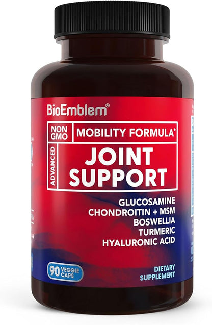BioEmblem Turmeric Curcumin with Clinically Studied TurmiPure and Joint Support