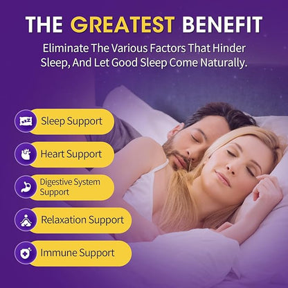 Hemp Gummies for Sleep with Melatonin, Support Relaxation & Peace, Calm Gummies for Adults, All Natural Hemp Oil, Vegan, Non-GMO, 60ct