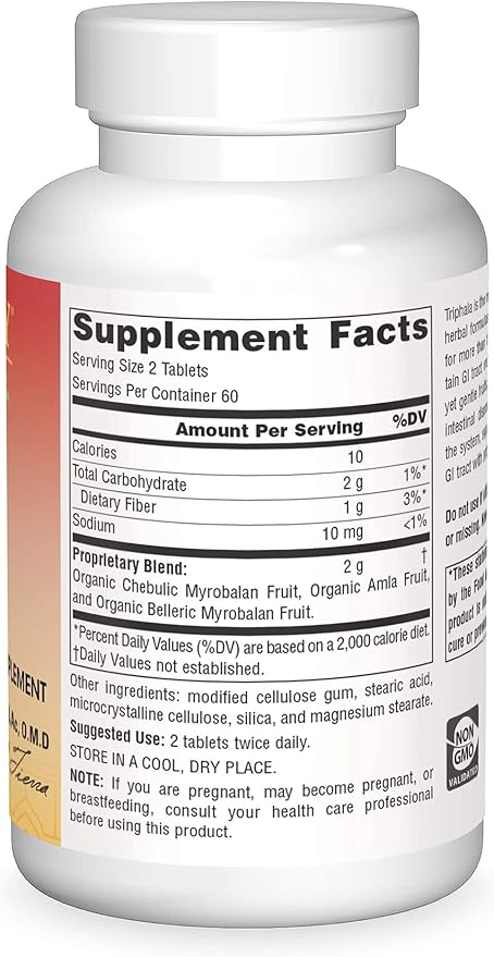 Planetary Ayurvedics Triphala 1000mg - 120 Tablets