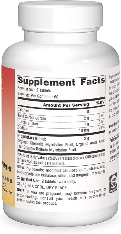 Planetary Ayurvedics Triphala 1000mg - 120 Tablets