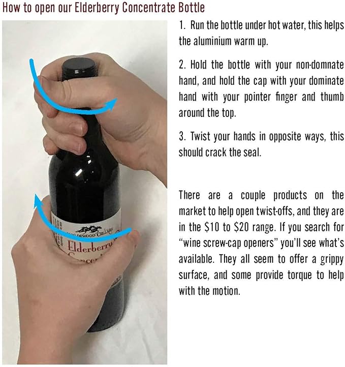 Elderberry Juice Concentrate 12.5 fl. oz. (Pack of 2)