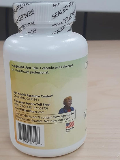 Dr Clark Store Milk Thistle Seed Supplement – 500mg, 100 Capsules, Liver Health & Detox Support