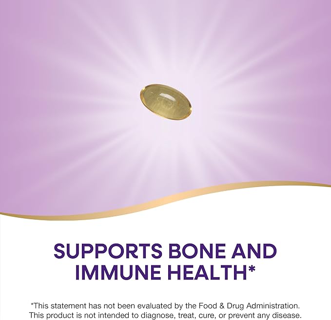 Nature's Way Vitamin D3 Max**, High Potency Vitamin D3, Supports Healthy Bones and Teeth*, Supports Immune Health*, 5000 IU (125 mcg) per Serving, 240 Softgels (Packaging May Vary)