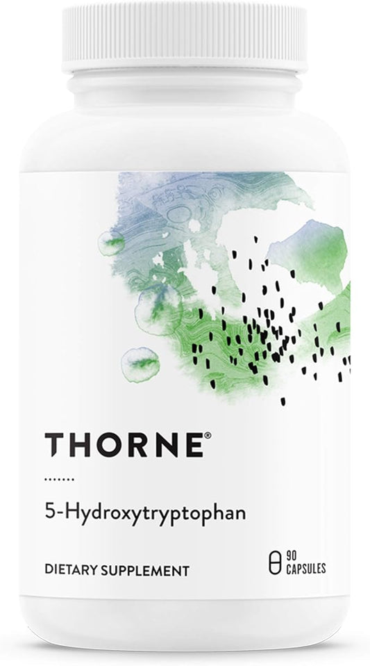 THORNE 5-Hydroxytryptophan (5-HTP) - Serotonin Support for Sleep and Stress Management* - 90 Capsules