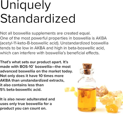Terry Naturally Boswellia Plus Frankincense Oil - Joint Support Supplement to Support Mobility & Joint Comfort - Support Cellular Health with Boswellia & Frankincense Oil - 60 Softgels