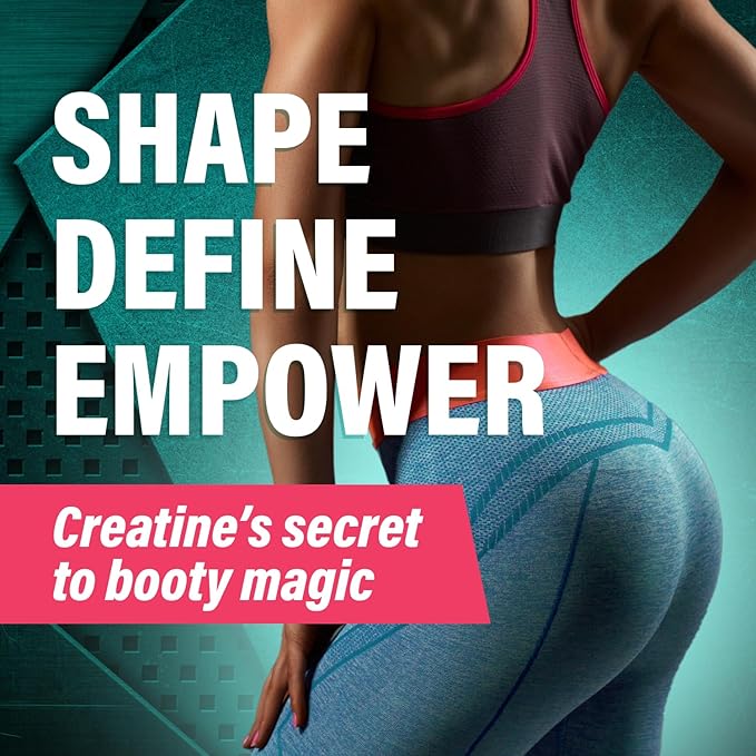 5000mg Creatine Monohydrate Powder Optimized for Women +2000mg Collagen +1g BCAA 2:1:1 (No Fillers) Supports Lean Muscles & Recovery, Pump, Energy & Stamina - Micronized, Natural & Made in USA