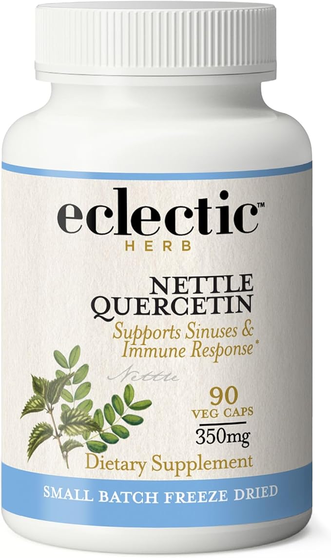 Eclectic Nettles Quercetin Freeze Dried Vegetables, Blue, 90 Count