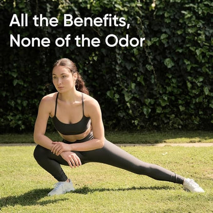 Sports Research Odorless Garlic Oil Pills (1000mg) with Parsley & Chlorophyll | Non-GMO Verified, Vegan Certified & Gluten Free (150 Plant Gels)