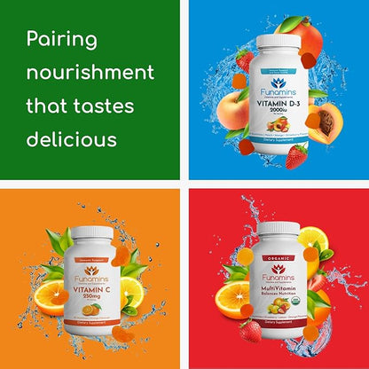 Organic Probiotic Gummies, 5 Billion CFU per Serving, 60 Count, Vegan, Supports Digestive Health and Immune Defense, for Women and Children; Strawberry Flavor